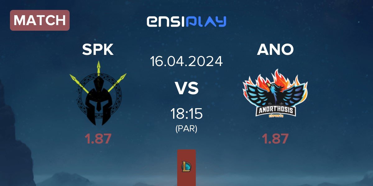 Match SPIKE Syndicate SPK vs Anorthosis Famagusta Esports ANO | 16.04