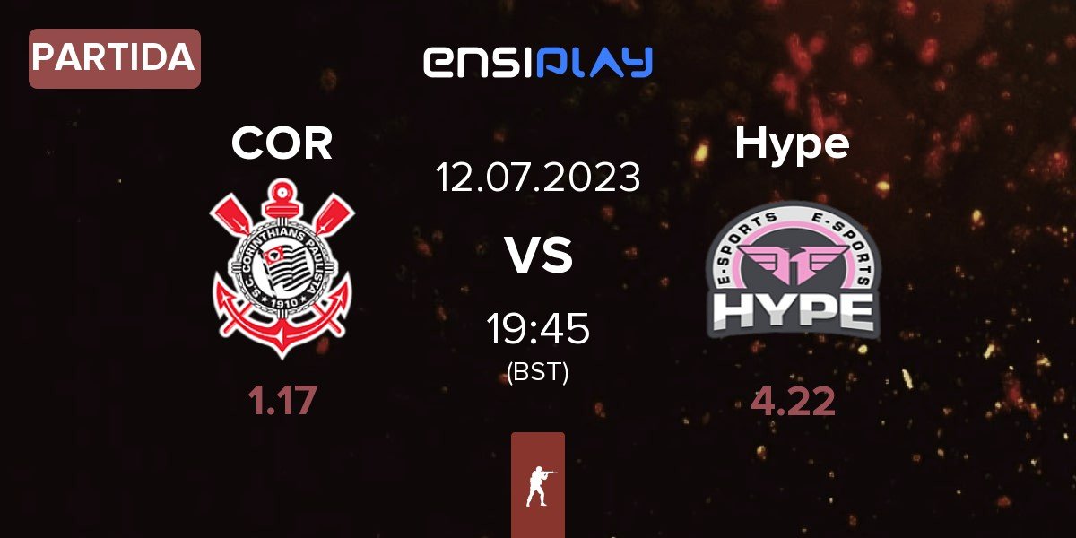 Partida Corinthians COR vs Hype E-Sports Hype | 12.07