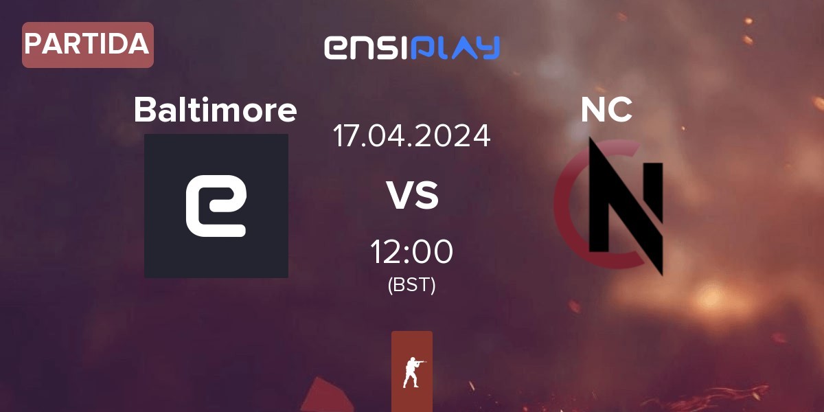 Partida Baltimore vs NoChance NC | 17.04