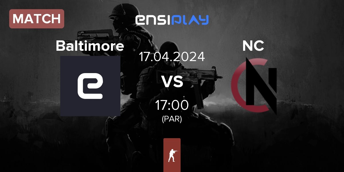 Match Baltimore vs NoChance NC | 17.04