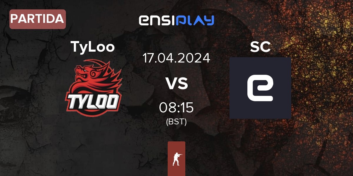 Partida TyLoo vs Sheer Conquer SC | 17.04