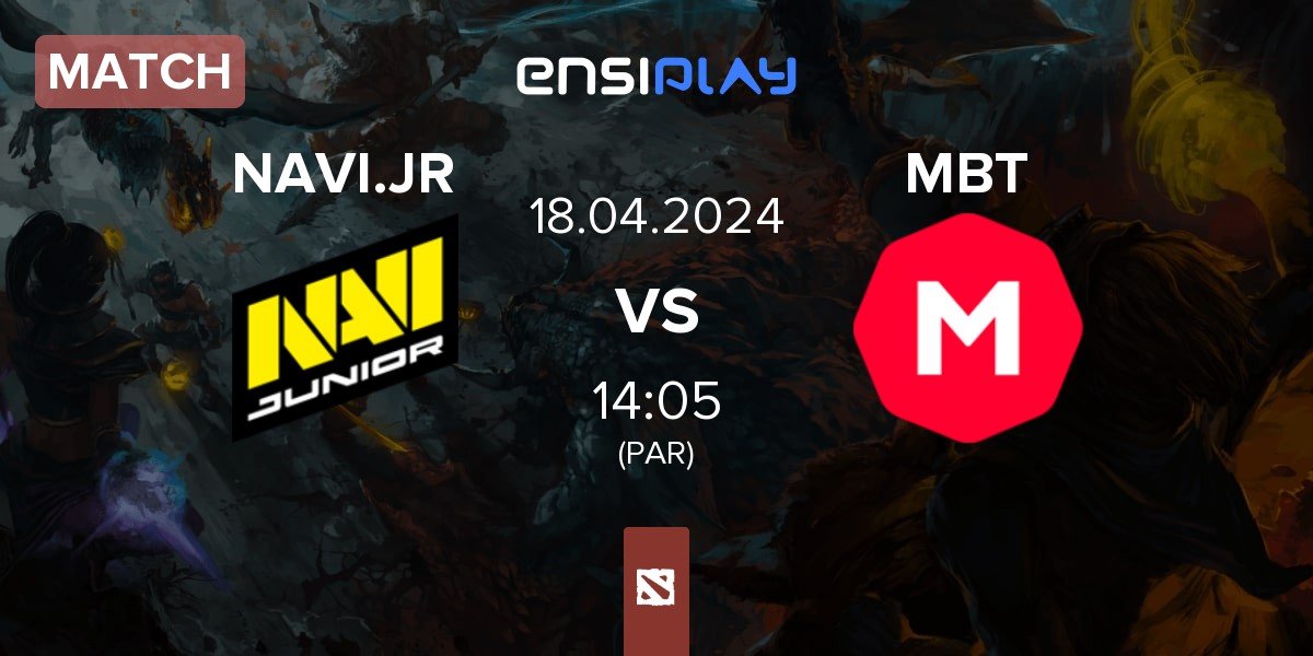 Match Navi Junior NAVI.JR vs MarsBet Team MBT | 18.04