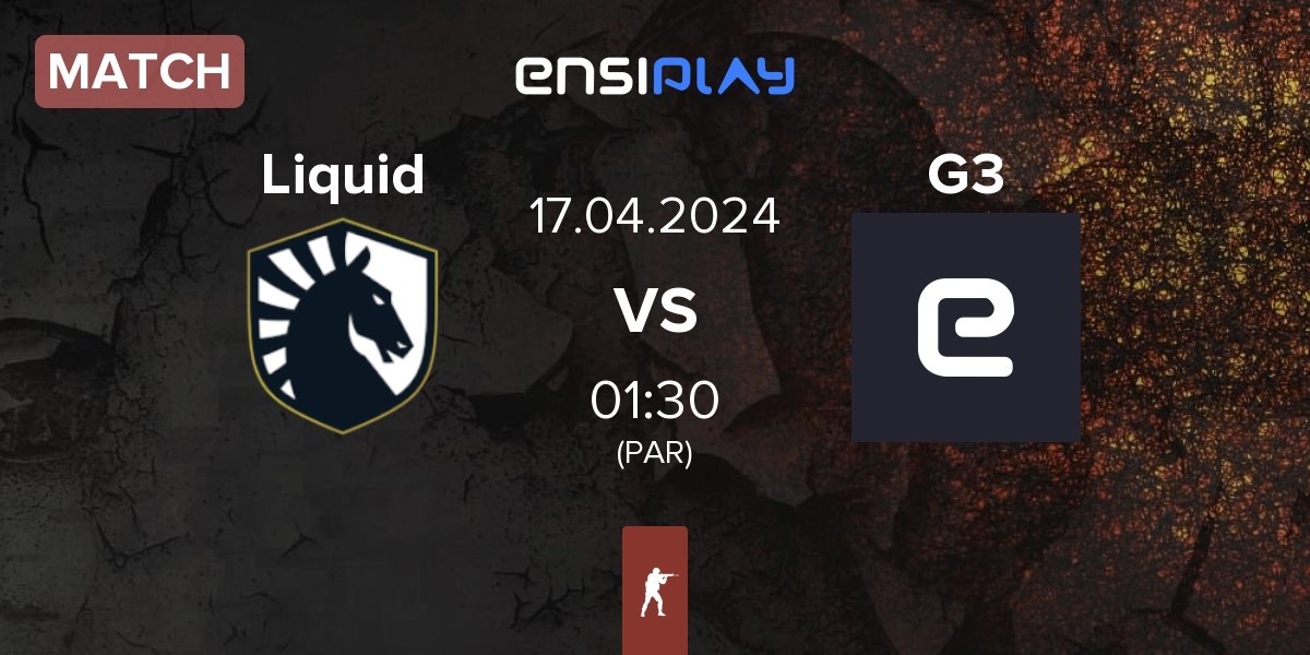 Match Team Liquid Liquid vs G3 | 17.04