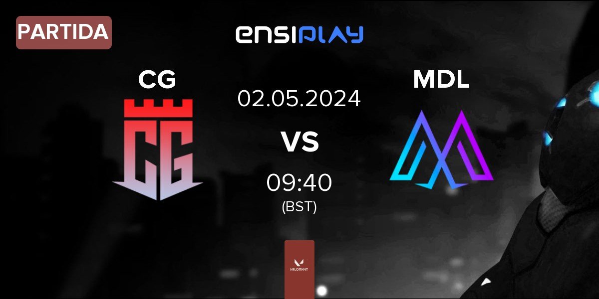 Partida Carnival Gaming CG vs Medal Esports MDL | 02.05