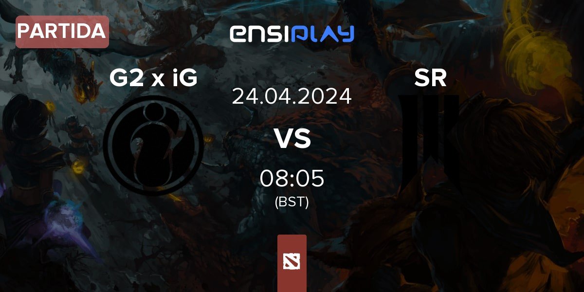 Partida G2 x iG vs Shopify Rebellion SR | 24.04