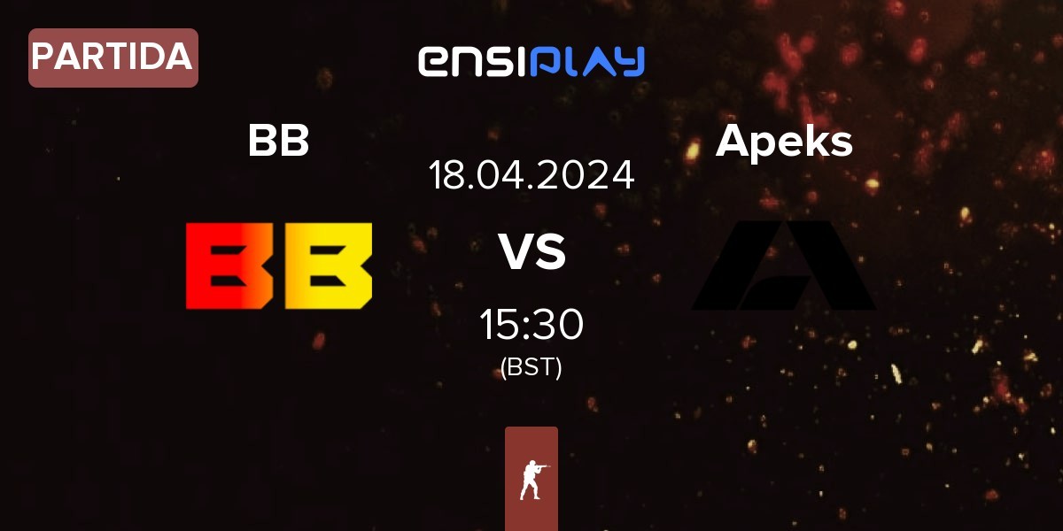 Partida BetBoom BB vs Apeks | 18.04