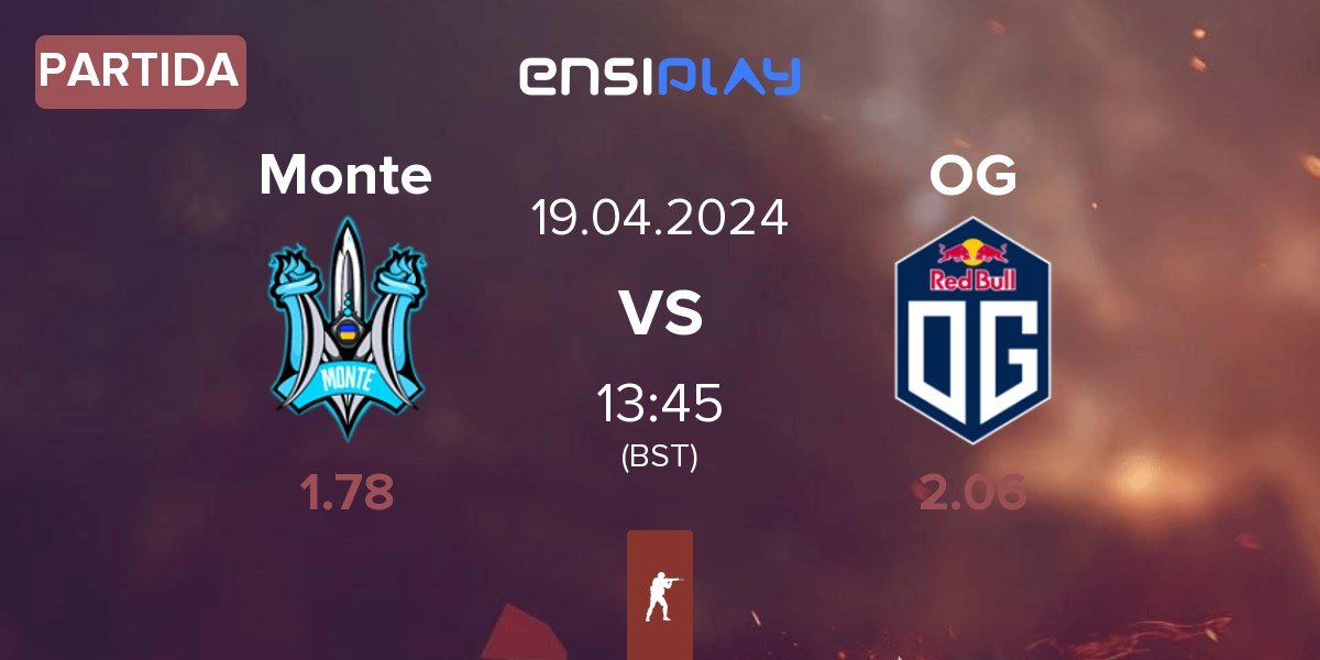 Partida Monte vs OG Gaming OG | 19.04