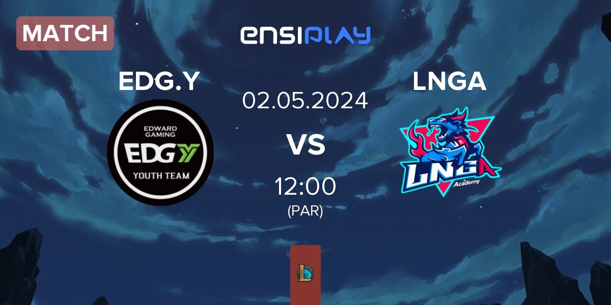 Match Edward Gaming Youth Team EDG.Y vs LNG Academy LNGA | 02.05