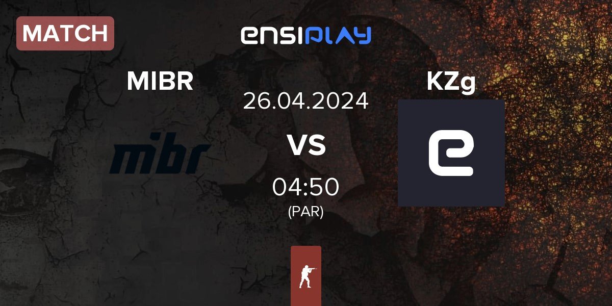 Match Made in Brazil MIBR vs KZG KZg | 26.04