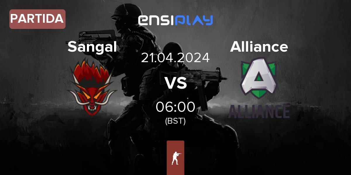 Partida Sangal Esports Sangal vs Alliance | 21.04