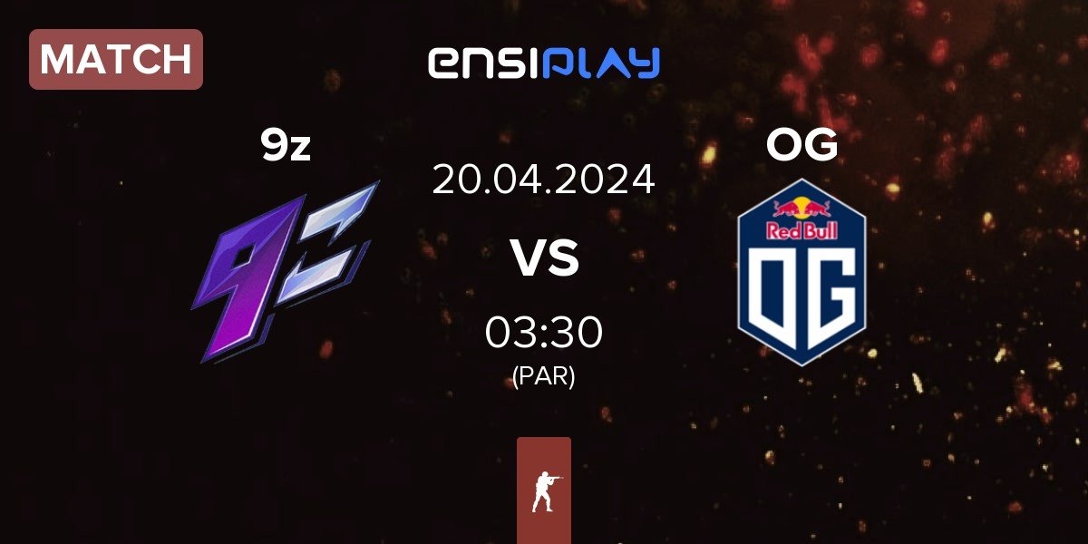 Match 9z Team 9z vs OG Gaming OG | 20.04