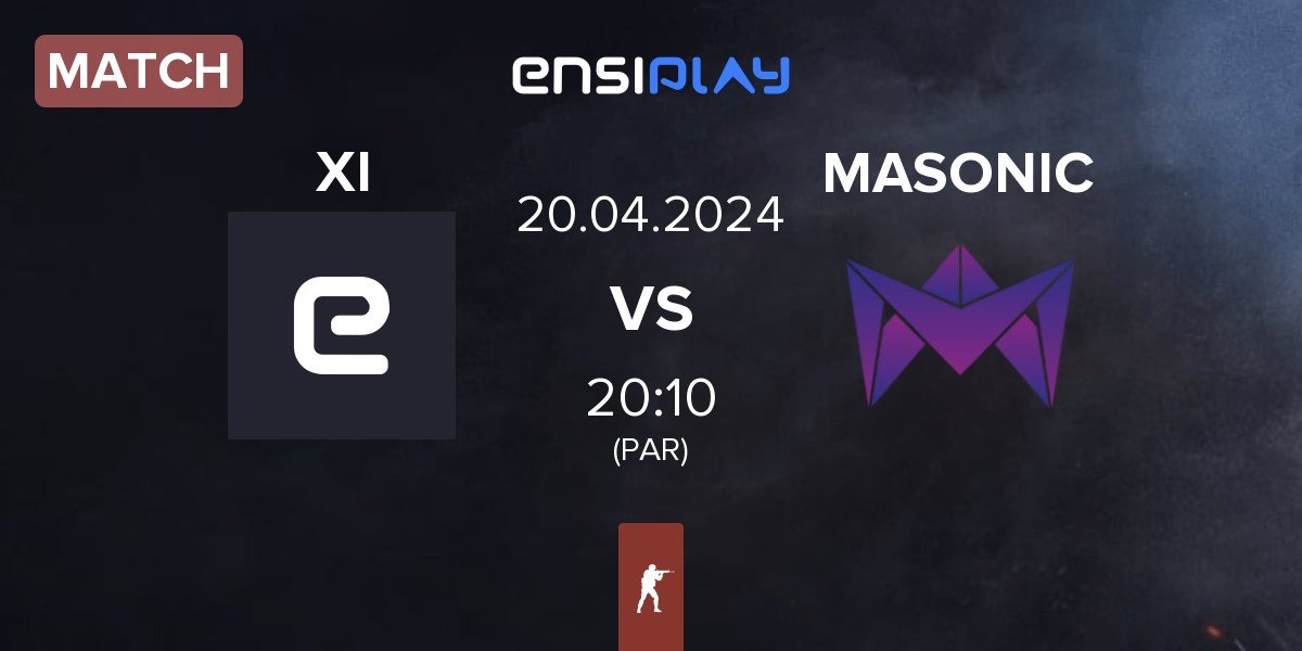 Match XI Esport XI vs MASONIC | 20.04