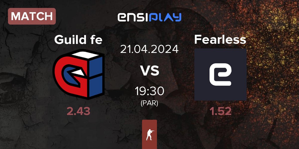 Match Guild Esports Female Guild fe vs Fearless Cheetahs Fearless | 21.04