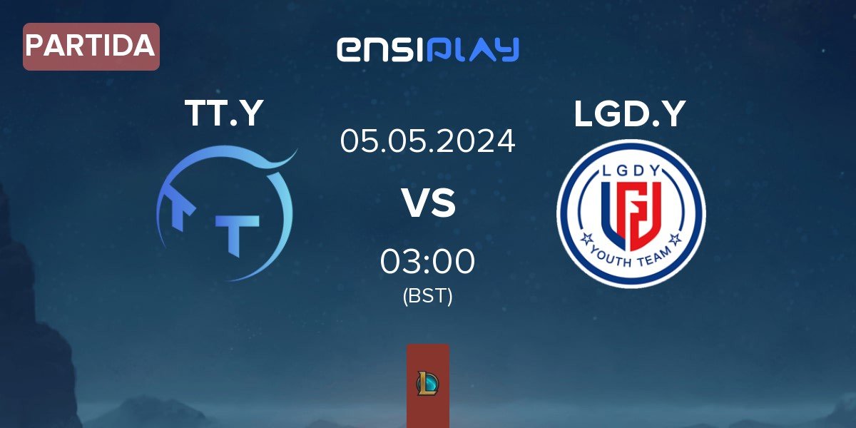 Partida ThunderTalk Gaming Young TT.Y vs LGD Gaming Young LGD.Y | 05.05