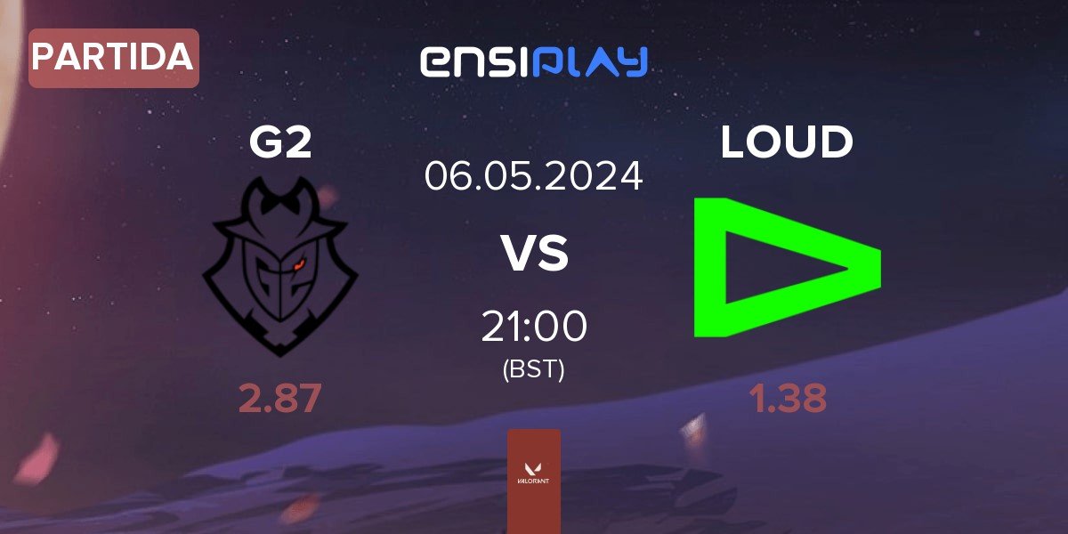 Partida G2 Esports G2 vs LOUD | 05.05