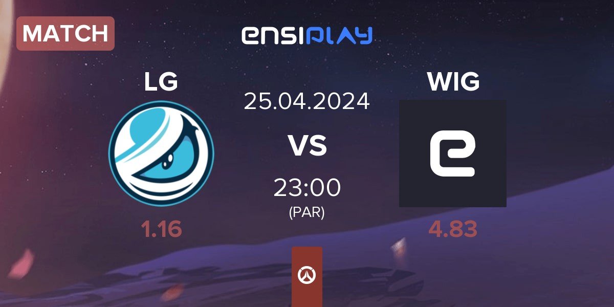 Match Luminosity Gaming LG vs Who Is Goldfish WIG | 25.04