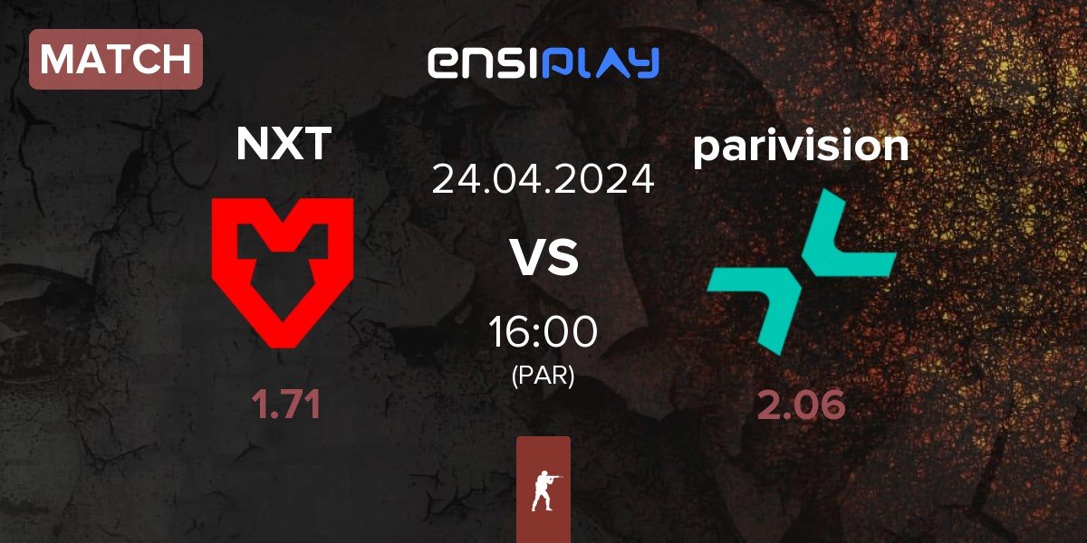 Match MOUZ NXT NXT vs PARIVISION parivision | 24.04