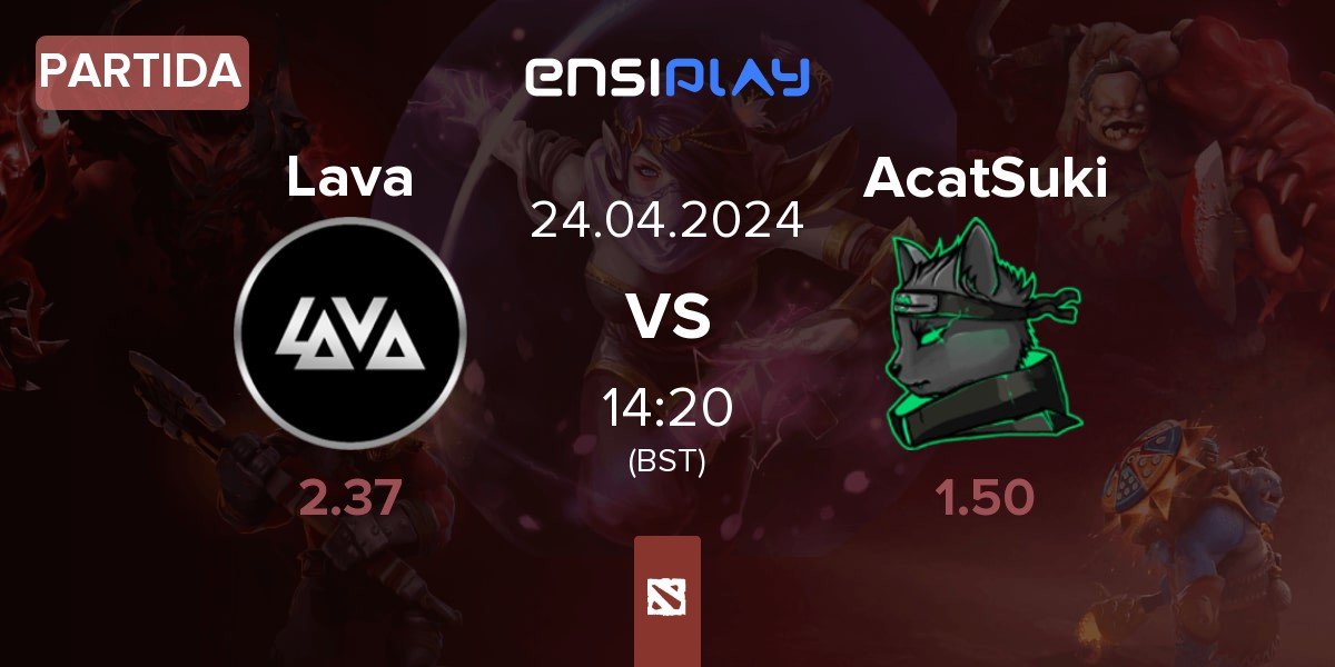 Partida Lava Esports Lava vs AcatSuki | 24.04