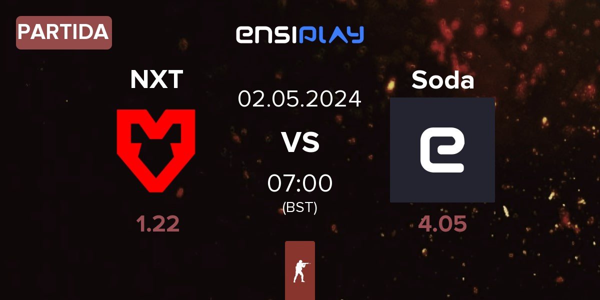 Partida MOUZ NXT NXT vs Soda | 01.05