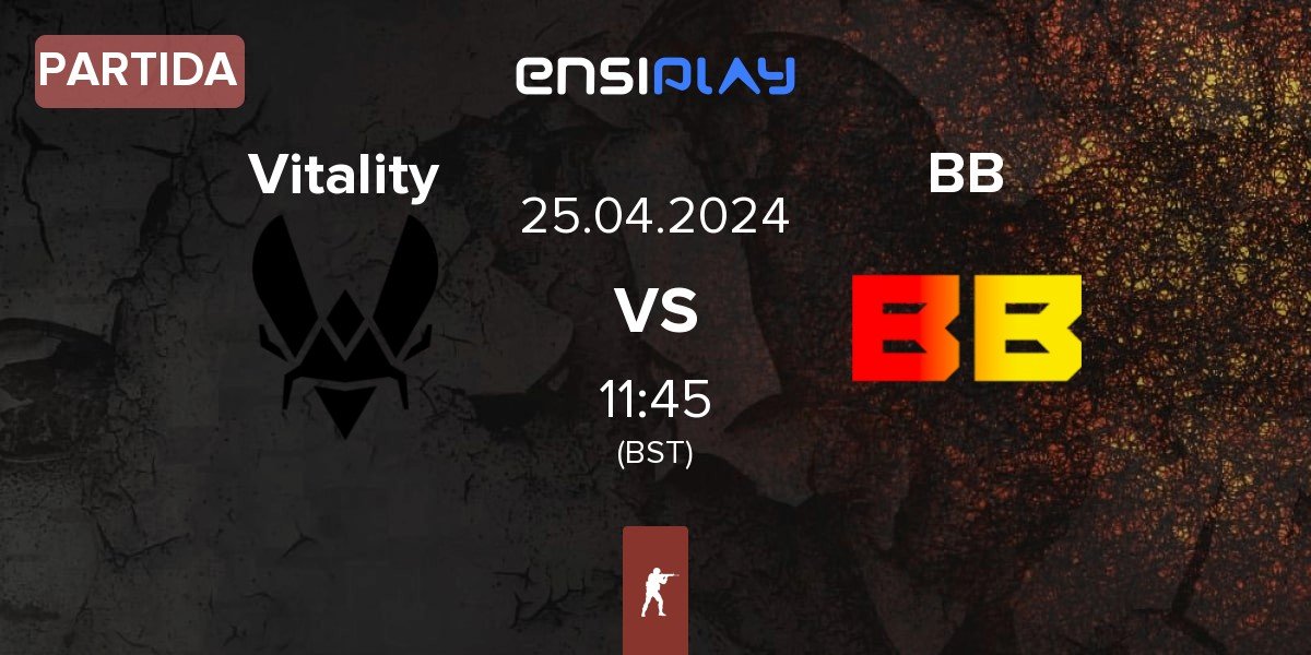 Partida Team Vitality Vitality vs BetBoom BB | 25.04