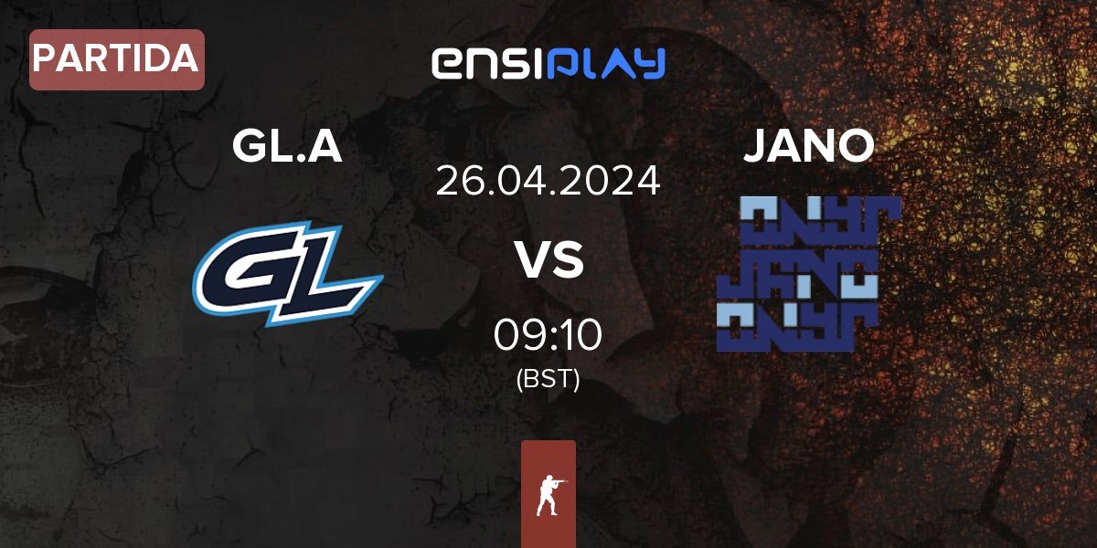 Partida GamerLegion Academy GL.A vs JANO Esports JANO | 26.04