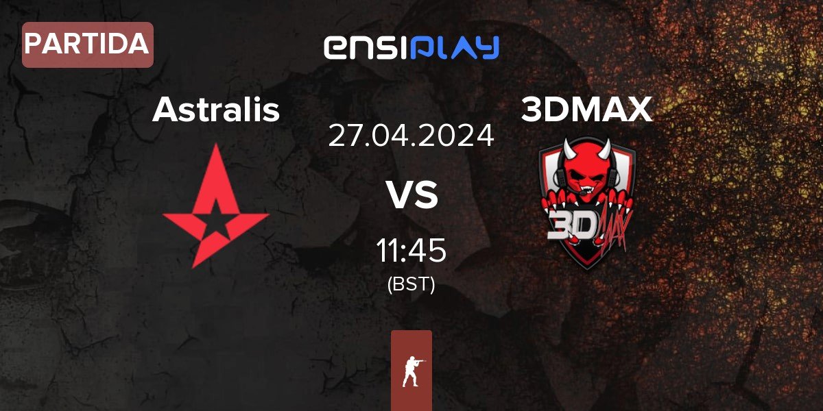 Partida Astralis vs 3DMAX | 27.04