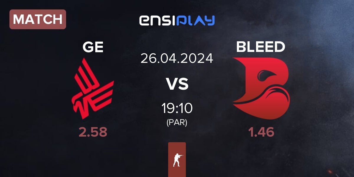 Match Guild Eagles GE vs BLEED Esports BLEED | 26.04