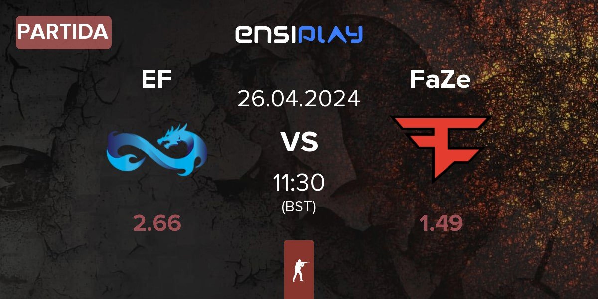 Partida Eternal Fire EF vs FaZe Clan FaZe | 26.04