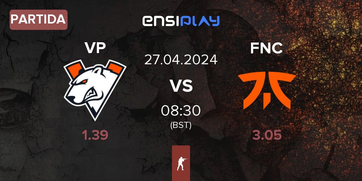 Partida Virtus.Pro VP vs Fnatic FNC | 27.04