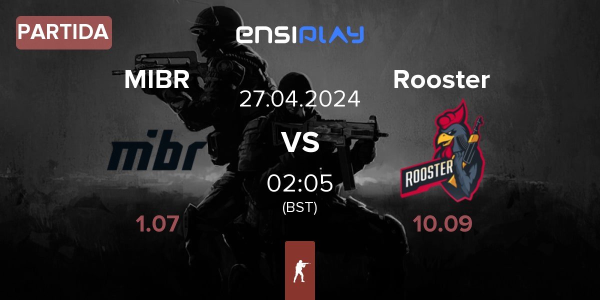 Partida Made in Brazil MIBR vs Rooster | 27.04