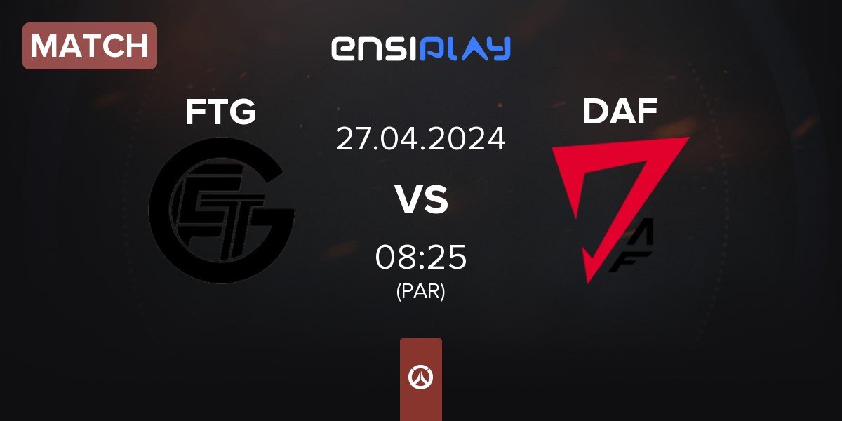 Match from the gamer FTG vs DAF | 27.04