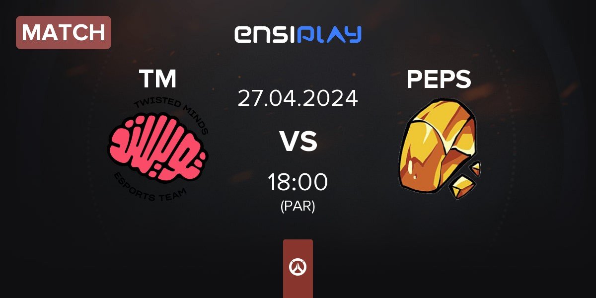 Match Twisted Minds TM vs Team Peps PEPS | 27.04