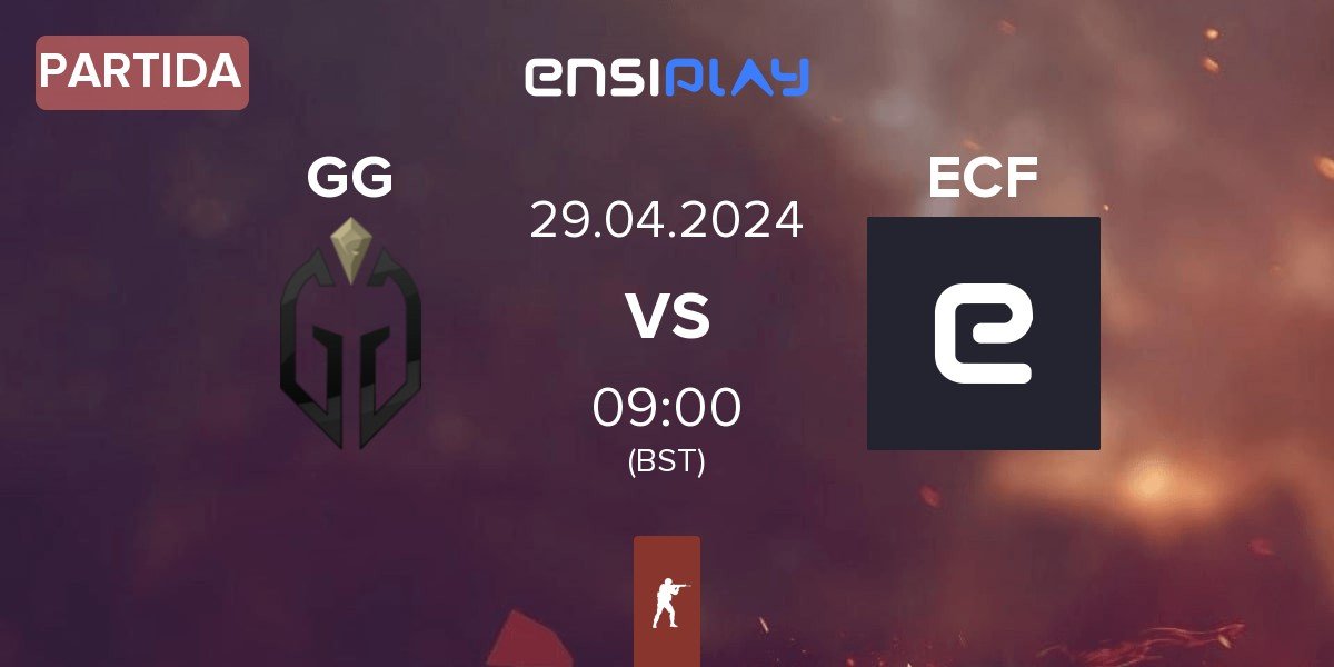 Partida Gaimin Gladiators GG vs ECF | 29.04