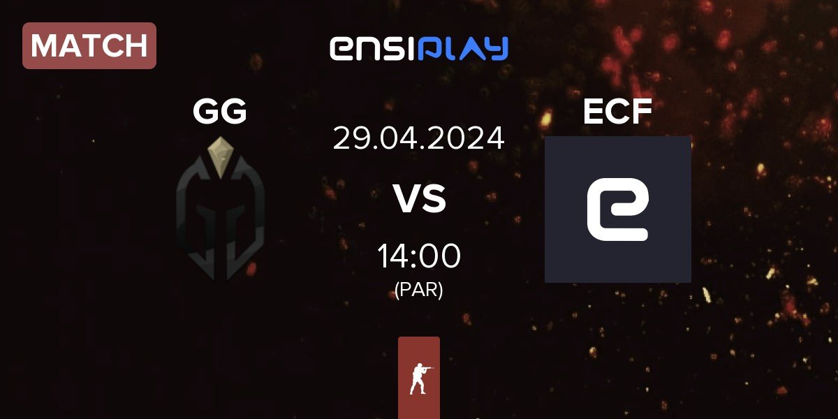 Match Gaimin Gladiators GG vs ECF | 29.04