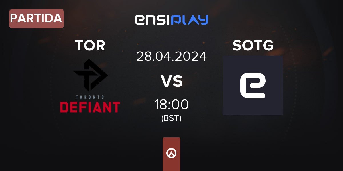 Partida Toronto Defiant TOR vs Students of the Game SOTG | 28.04