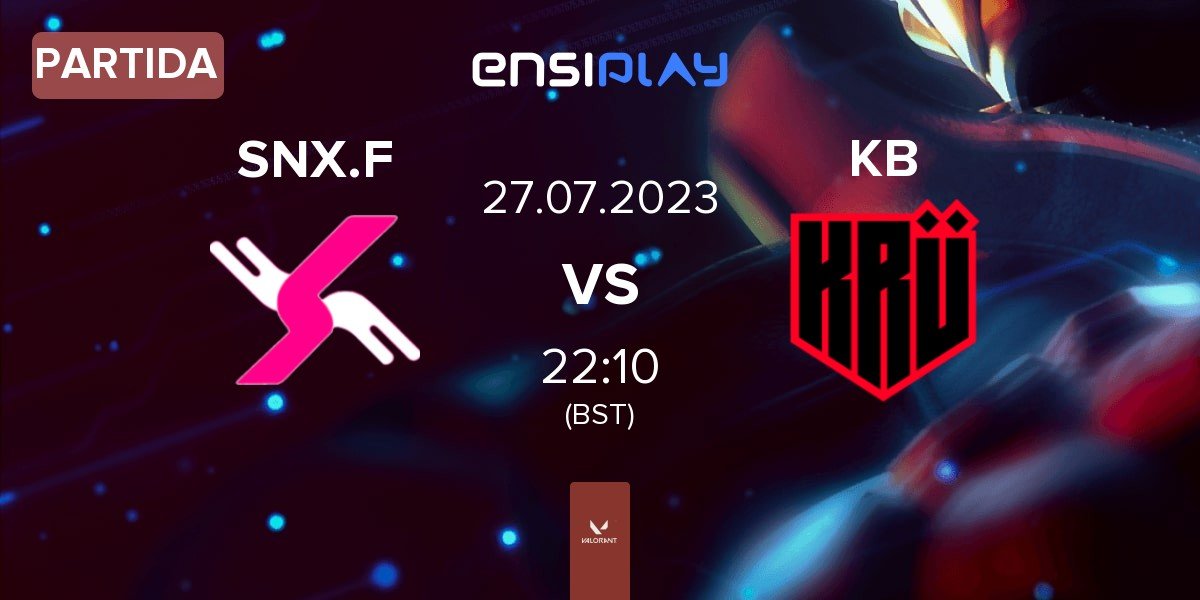 Partida SunXet Fem SNX.F vs KRÜ Blaze KB | 27.07