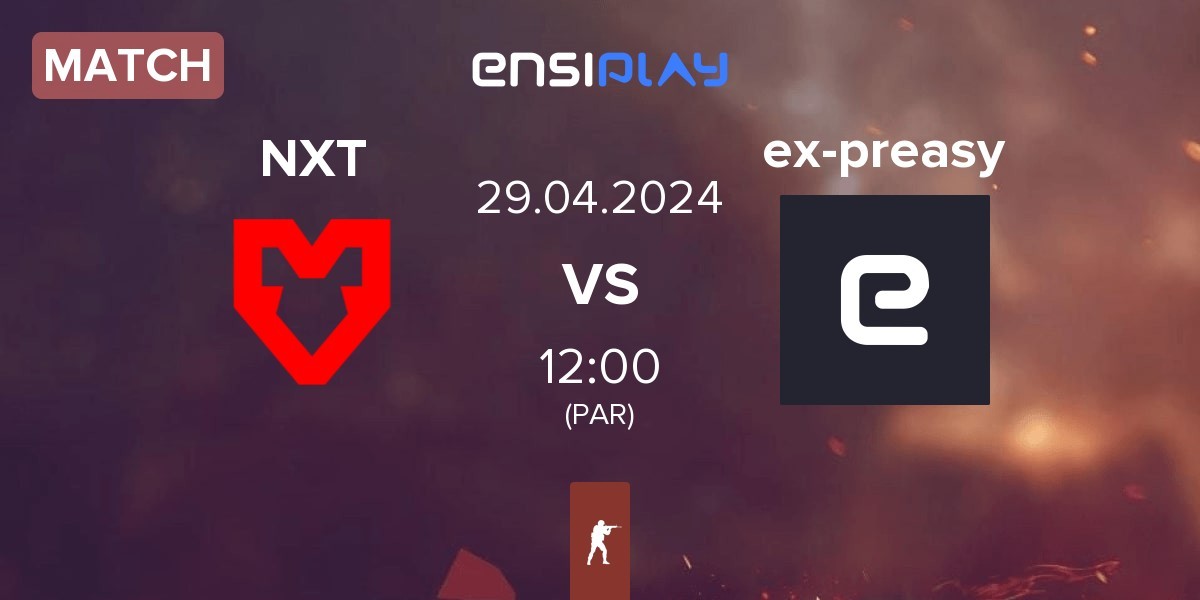 Match MOUZ NXT NXT vs Grannys Knockers GK | 29.04