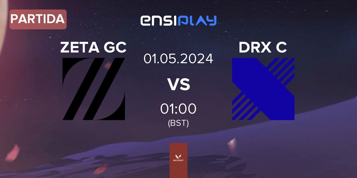 Partida ZETA DIVISION GC ZETA GC vs DRX Changers DRX C | 01.05