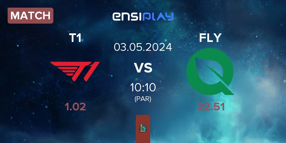 Match T1 vs FlyQuest FLY | 03.05