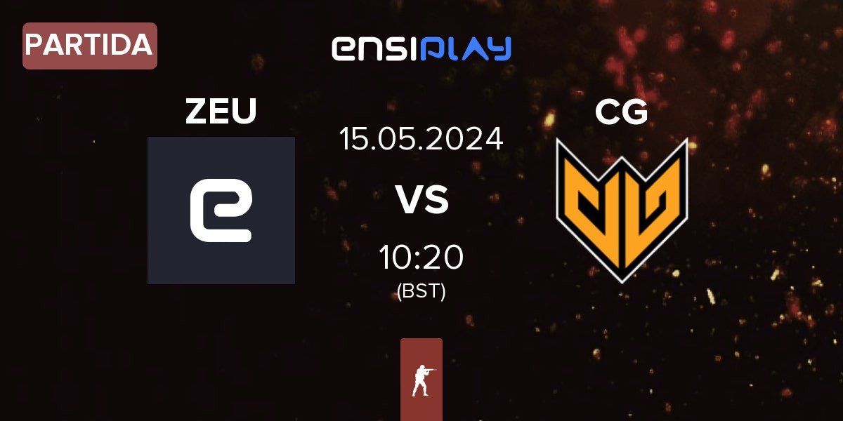 Partida ZEUSGG ZEU vs Clutch Gaming CG | 15.05