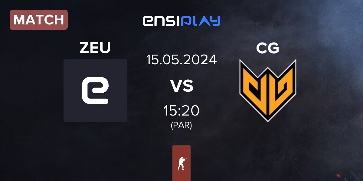 Match ZEUSGG ZEU vs Clutch Gaming CG | 15.05