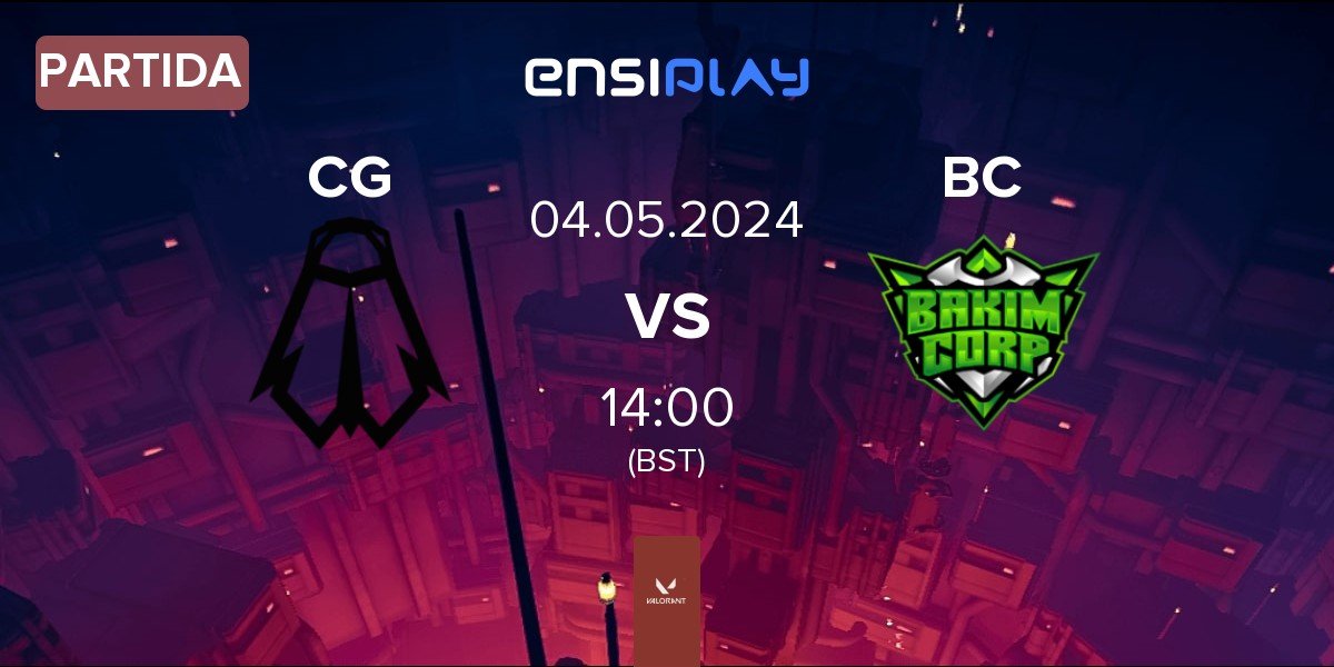 Partida Cicadas Gaming CG vs Bakim Corp BC | 04.05