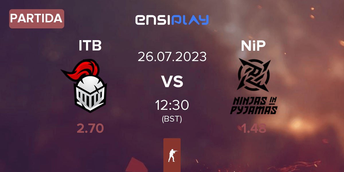 Partida Into The Breach ITB vs Ninjas in Pyjamas NiP | 26.07