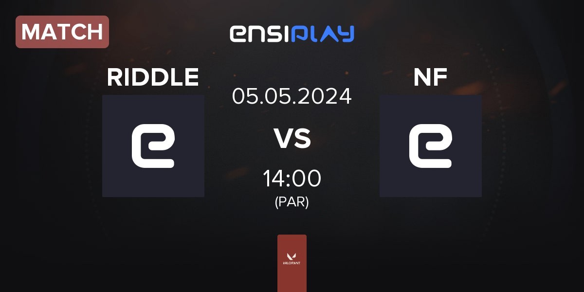 Match RIDDLE ORDER RIDDLE vs NOEZ FOXX NF | 05.05