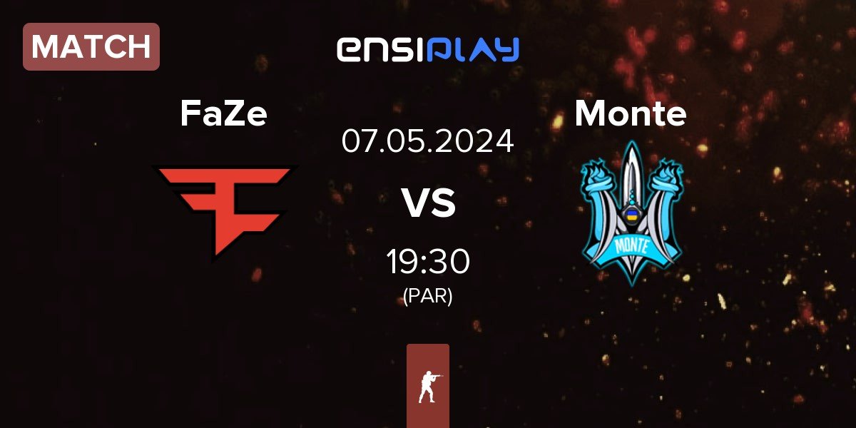 Match FaZe Clan FaZe vs Monte | 07.05