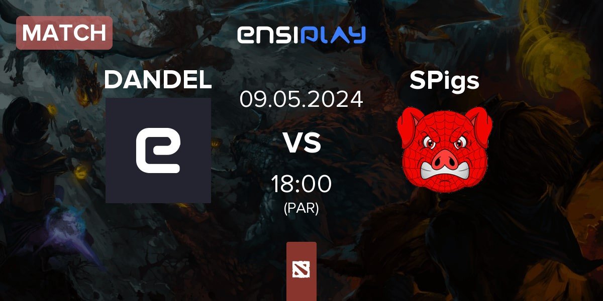 Match Dandelions DANDEL vs Spider Pigzs SPigs | 09.05