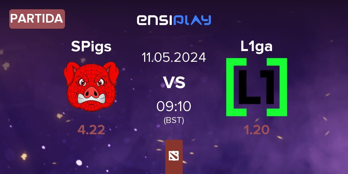 Partida Spider Pigzs SPigs vs L1ga Team L1ga | 11.05