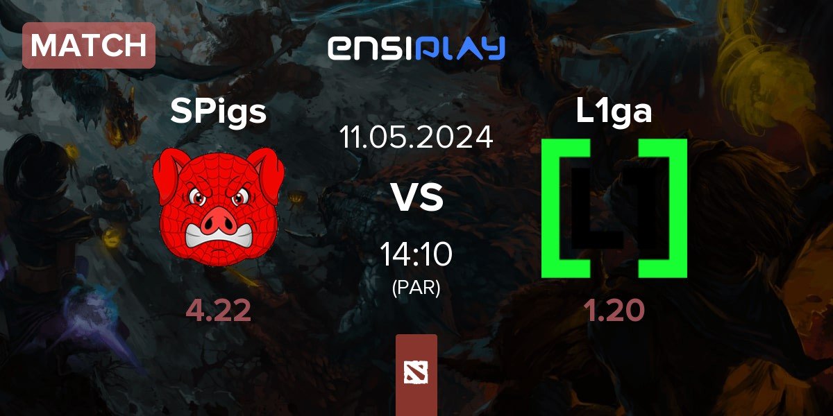 Match Spider Pigzs SPigs vs L1ga Team L1ga | 11.05