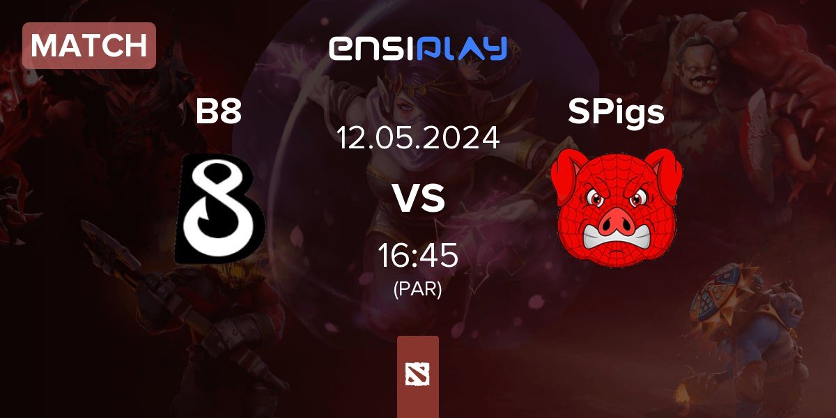 Match B8 vs Spider Pigzs SPigs | 12.05