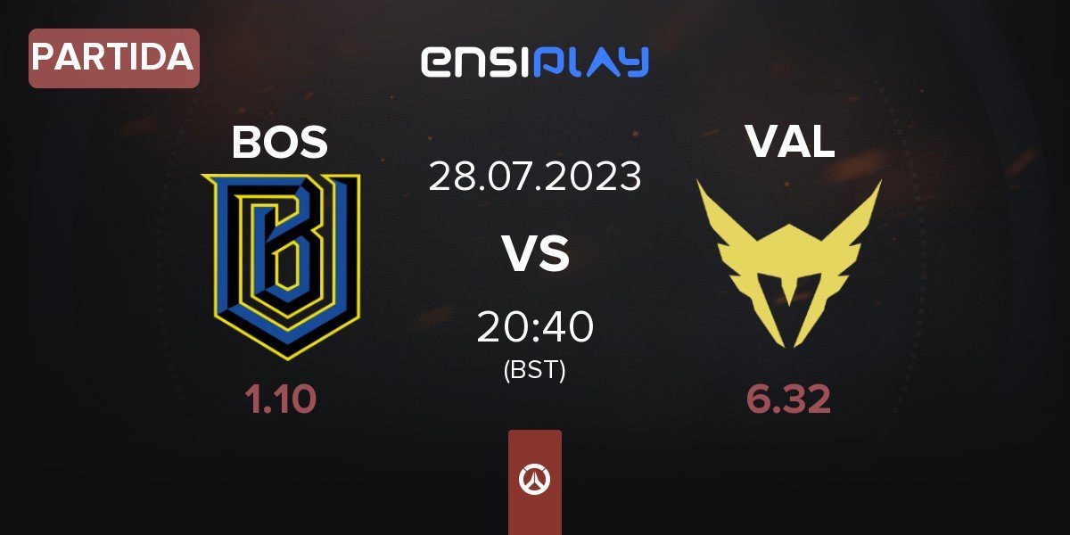 Partida Boston Uprising BOS vs Los Angeles Valiant VAL | 28.07